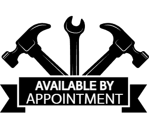 Available by Appointment badge